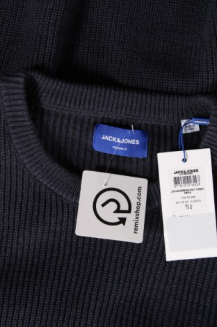 Męski sweter Originals By Jack & Jones, Rozmiar L, Kolor Niebieski, Cena 90,63 zł