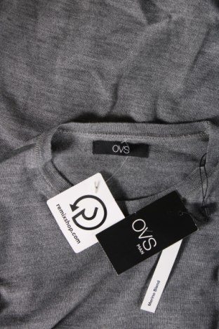 Мъжки пуловер Oviesse, Размер M, Цвят Сив, Цена 20,70 лв.