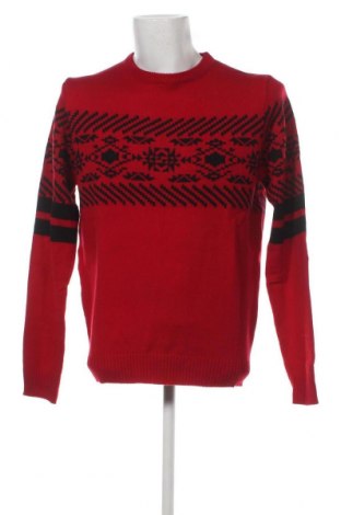 Мъжки пуловер Oviesse, Размер XL, Цвят Червен, Цена 19,32 лв.