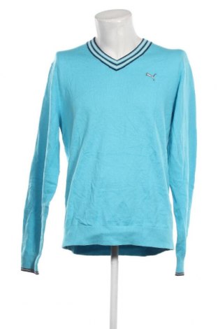 Herrenpullover PUMA, Größe L, Farbe Blau, Preis 30,62 €