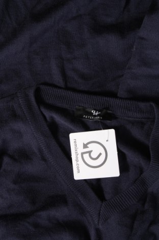 Мъжки пуловер Peter Hahn, Размер XL, Цвят Син, Цена 14,96 лв.