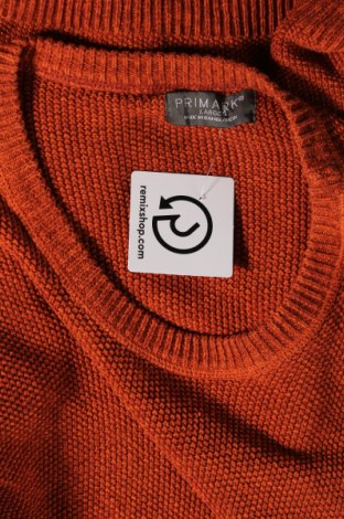 Мъжки пуловер Primark, Размер L, Цвят Оранжев, Цена 8,70 лв.