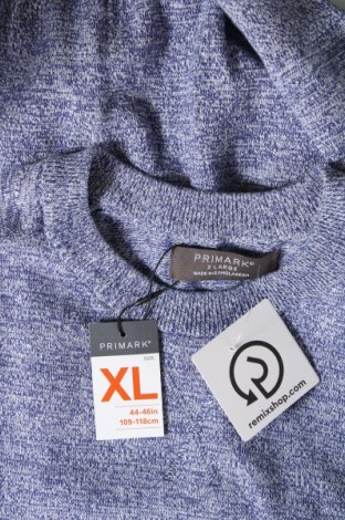 Ανδρικό πουλόβερ Primark, Μέγεθος XL, Χρώμα Μπλέ, Τιμή 13,18 €
