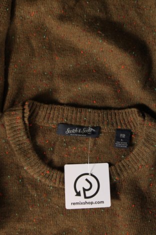 Мъжки пуловер Scotch & Soda, Размер L, Цвят Зелен, Цена 52,36 лв.