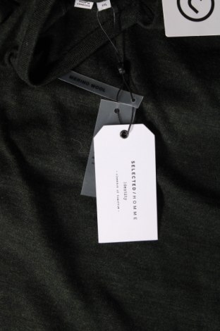 Мъжки пуловер Selected Homme, Размер XXL, Цвят Зелен, Цена 32,64 лв.