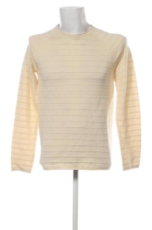 Ανδρικό πουλόβερ Selected Homme, Μέγεθος M, Χρώμα Εκρού, Τιμή 35,05 €
