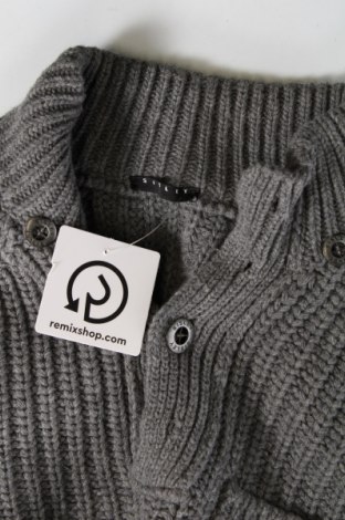 Ανδρικό πουλόβερ Sisley, Μέγεθος M, Χρώμα Γκρί, Τιμή 9,53 €