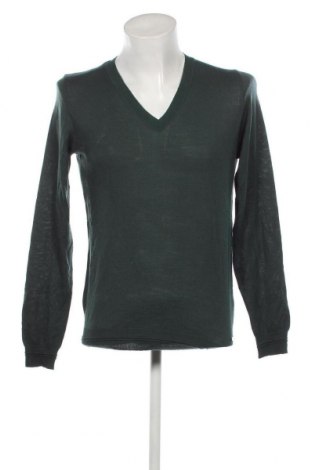 Мъжки пуловер Sisley, Размер L, Цвят Зелен, Цена 17,60 лв.