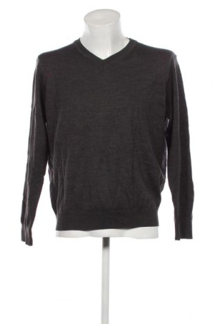 Мъжки пуловер Sisley, Размер M, Цвят Сив, Цена 15,40 лв.