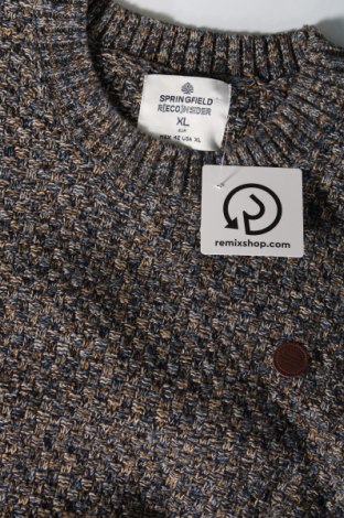 Ανδρικό πουλόβερ Springfield, Μέγεθος XL, Χρώμα Πολύχρωμο, Τιμή 5,35 €