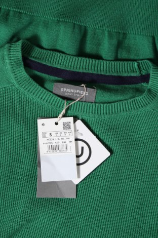 Pánsky sveter  Springfield, Veľkosť S, Farba Zelená, Cena  35,05 €