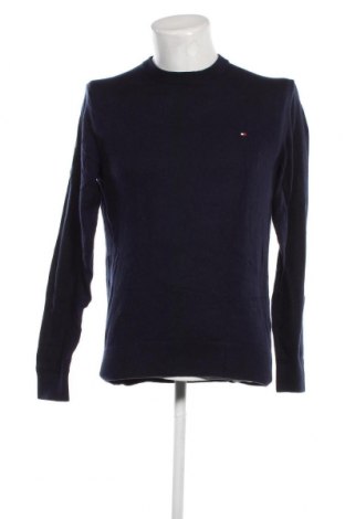 Мъжки пуловер Tommy Hilfiger, Размер M, Цвят Син, Цена 68,00 лв.