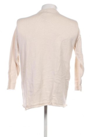 Мъжки пуловер Zara, Размер M, Цвят Екрю, Цена 8,28 лв.