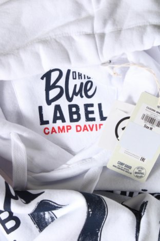 Herren Sweatshirt Camp David, Größe M, Farbe Weiß, Preis € 60,31