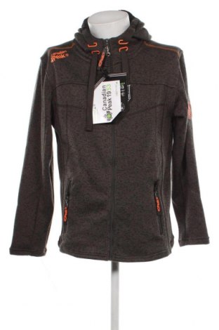 Herren Sweatshirt Canadian Peak, Größe L, Farbe Grün, Preis 56,69 €