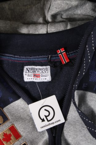 Ανδρικό φούτερ Geographical Norway, Μέγεθος L, Χρώμα Γκρί, Τιμή 77,32 €