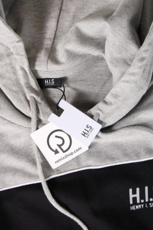 Herren Sweatshirt H.I.S, Größe XL, Farbe Grau, Preis 12,09 €