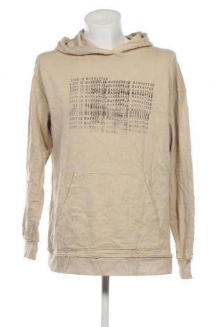 Herren Sweatshirt H&M Divided, Größe S, Farbe Beige, Preis € 3,83