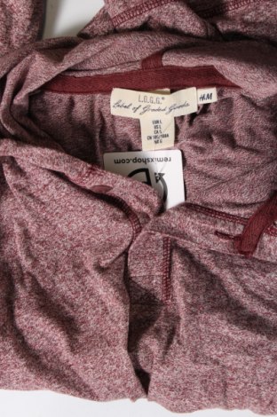 Herren Sweatshirt H&M L.O.G.G., Größe L, Farbe Rosa, Preis € 20,18