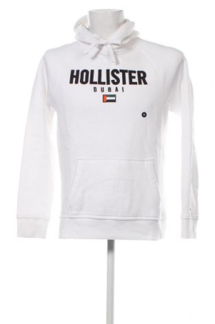 Herren Sweatshirt Hollister, Größe M, Farbe Weiß, Preis 22,43 €