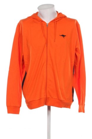 Herren Sweatshirt Kangaroos, Größe XL, Farbe Orange, Preis 22,43 €
