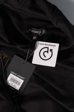 Herren Sweatshirt NIGHT ADDICT, Größe XXS, Farbe Schwarz, Preis 9,87 €