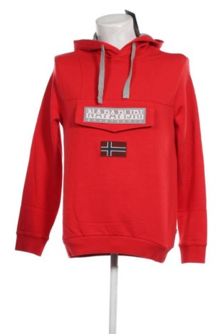 Herren Sweatshirt Napapijri, Größe M, Farbe Rot, Preis 71,13 €