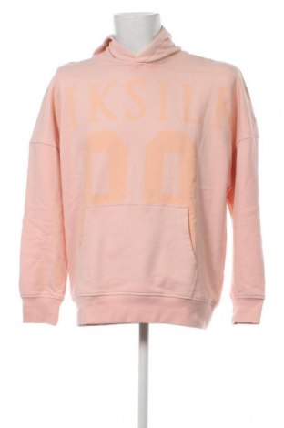 Herren Sweatshirt SikSilk, Größe M, Farbe Rosa, Preis 44,85 €