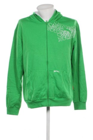 Herren Sweatshirt Slazenger, Größe L, Farbe Grün, Preis € 9,08
