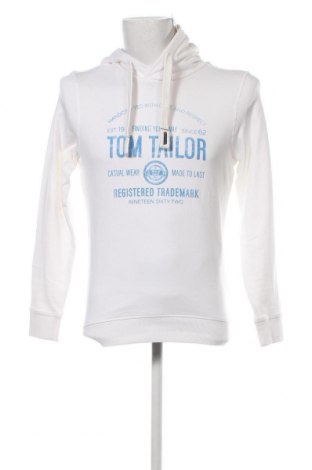 Herren Sweatshirt Tom Tailor, Größe S, Farbe Weiß, Preis 44,85 €