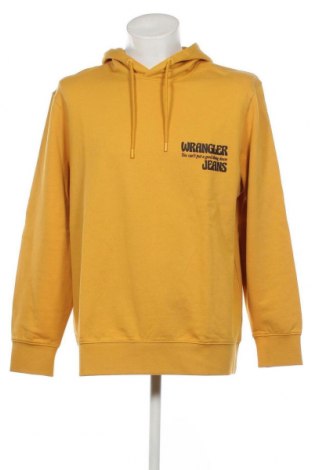 Herren Sweatshirt Wrangler, Größe L, Farbe Gelb, Preis 42,22 €