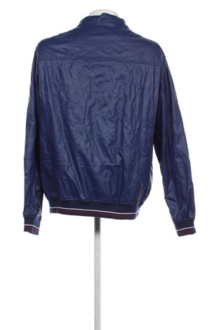 Ανδρικό δερμάτινο μπουφάν Angelo Litrico, Μέγεθος XXL, Χρώμα Μπλέ, Τιμή 30,31 €