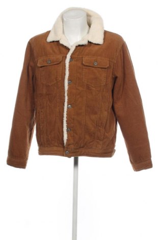 Palton de bărbați Pull&Bear, Mărime XL, Culoare Maro, Preț 209,18 Lei