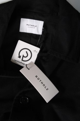 Ανδρικά παλτό Rotholz, Μέγεθος XL, Χρώμα Μαύρο, Τιμή 20,60 €