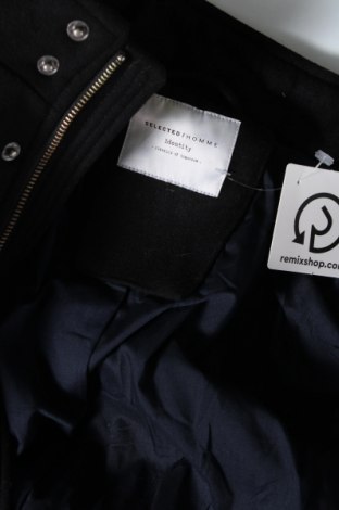 Pánsky kabát  Selected Homme, Veľkosť L, Farba Čierna, Cena  7,49 €