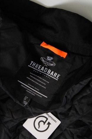 Ανδρικά παλτό Threadbare, Μέγεθος L, Χρώμα Μαύρο, Τιμή 15,84 €