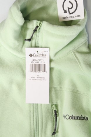 Ανδρική ζακέτα fleece Columbia, Μέγεθος M, Χρώμα Πράσινο, Τιμή 53,94 €