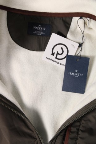 Bluză polară de bărbați Hackett, Mărime L, Culoare Ecru, Preț 320,72 Lei
