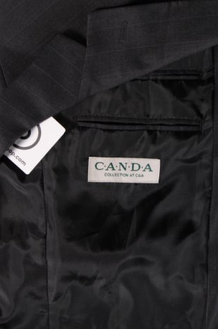 Ανδρικό σακάκι Canda, Μέγεθος M, Χρώμα Γκρί, Τιμή 4,63 €