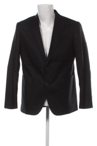 Ανδρικό σακάκι Dressmann, Μέγεθος L, Χρώμα Μαύρο, Τιμή 11,97 €