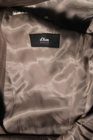 Ανδρικό σακάκι S.Oliver, Μέγεθος L, Χρώμα  Μπέζ, Τιμή 26,60 €