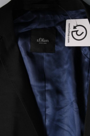 Herren Sakko S.Oliver Black Label, Größe M, Farbe Schwarz, Preis € 124,23