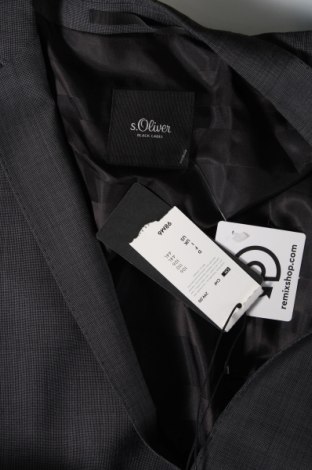 Мъжко сако S.Oliver Black Label, Размер XL, Цвят Сив, Цена 28,92 лв.