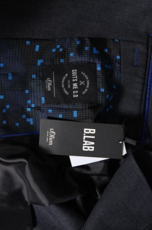 Ανδρικό σακάκι S.Oliver Black Label, Μέγεθος L, Χρώμα Γκρί, Τιμή 124,23 €