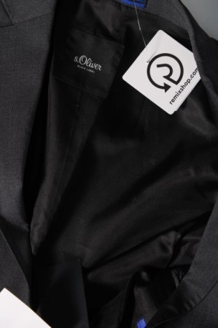 Мъжко сако S.Oliver Black Label, Размер M, Цвят Сив, Цена 28,92 лв.