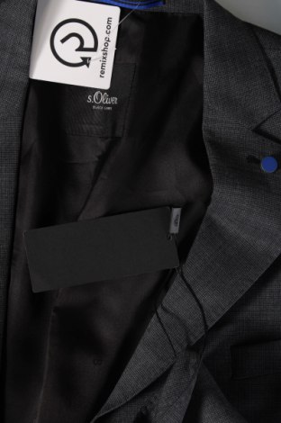 Ανδρικό σακάκι S.Oliver Black Label, Μέγεθος XL, Χρώμα Γκρί, Τιμή 16,15 €