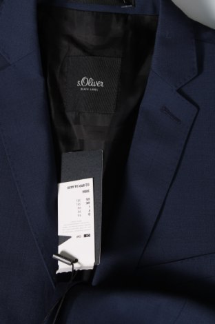 Ανδρικό σακάκι S.Oliver Black Label, Μέγεθος M, Χρώμα Μπλέ, Τιμή 13,67 €