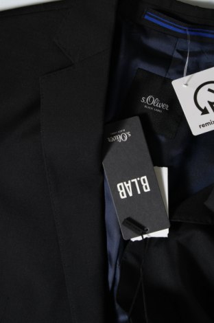 Ανδρικό σακάκι S.Oliver Black Label, Μέγεθος L, Χρώμα Μαύρο, Τιμή 16,15 €