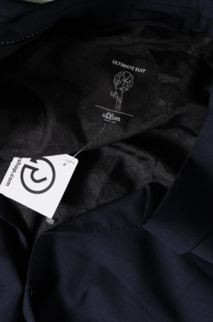 Ανδρικό σακάκι S.Oliver Black Label, Μέγεθος L, Χρώμα Μπλέ, Τιμή 8,02 €