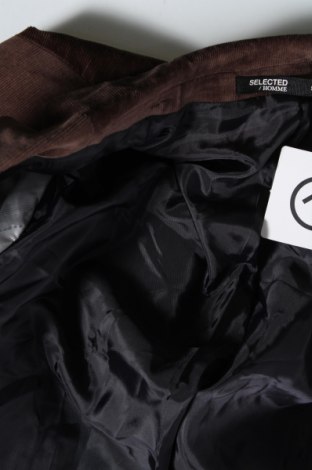 Ανδρικό σακάκι Selected Homme, Μέγεθος M, Χρώμα Καφέ, Τιμή 91,75 €